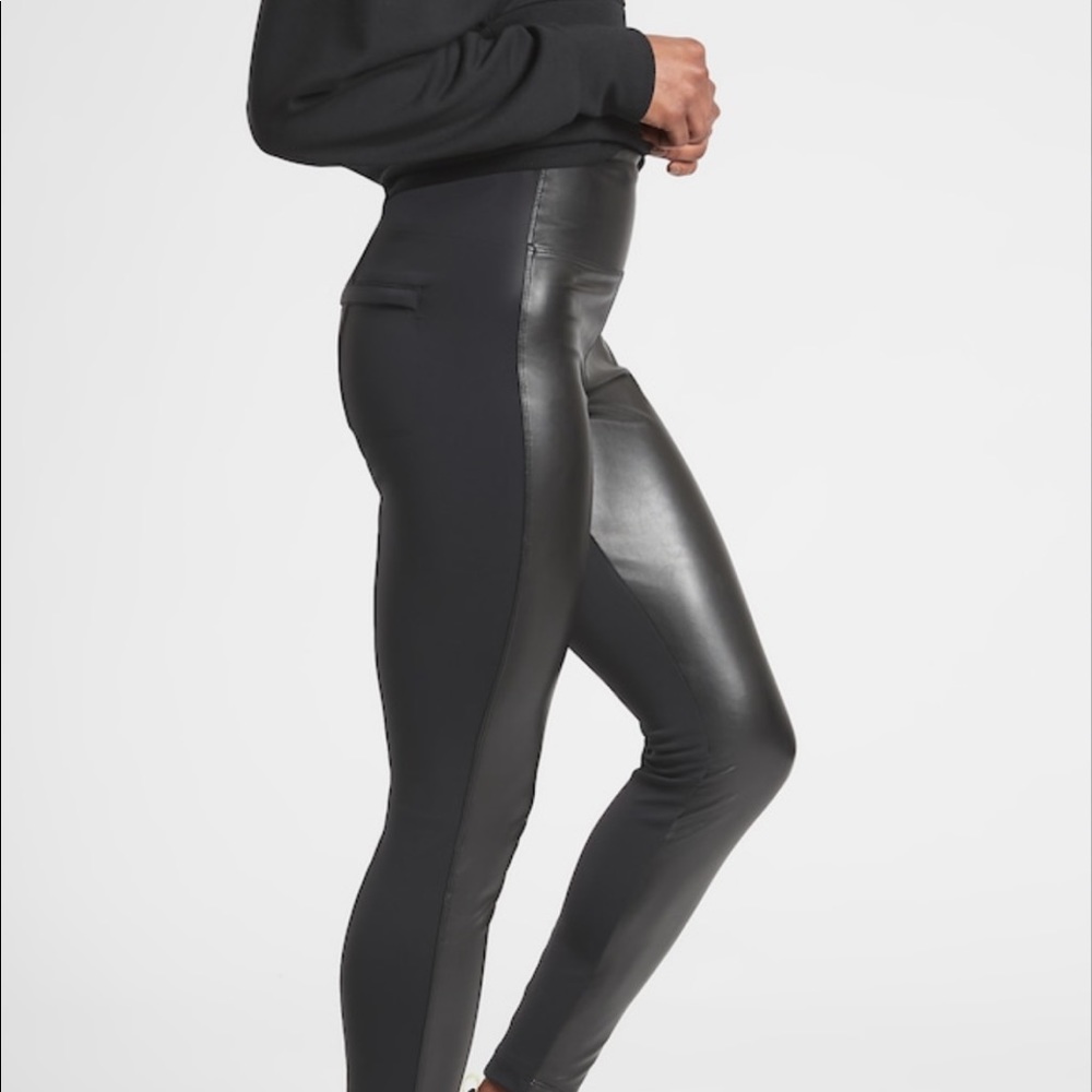 Leather style tight/leggings